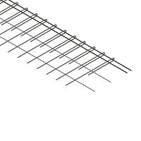 Rouleau de laine de verre bande tuyau Ep.3cm 0,15x15m R=0,8